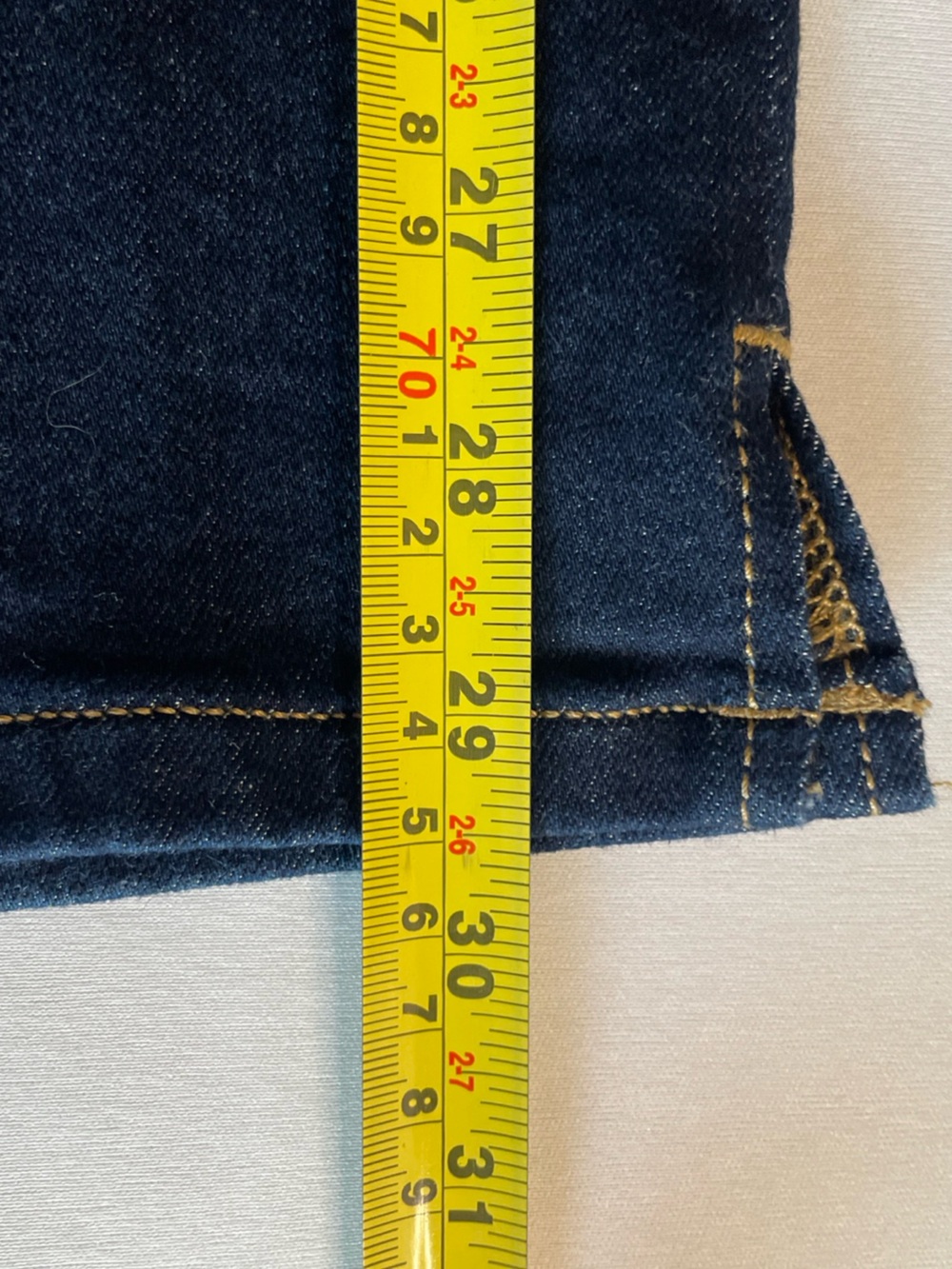 Lane Bryant Denim Capri Jeans Womens 20 Dark Wash 3 Button Stretch Plus Size - Picture 9 of 10
